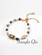 Pearl Abalone Bead Bracelet