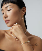 Pearl Charm Bracelet