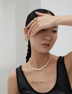 Fluid Harmony Baroque Earrings