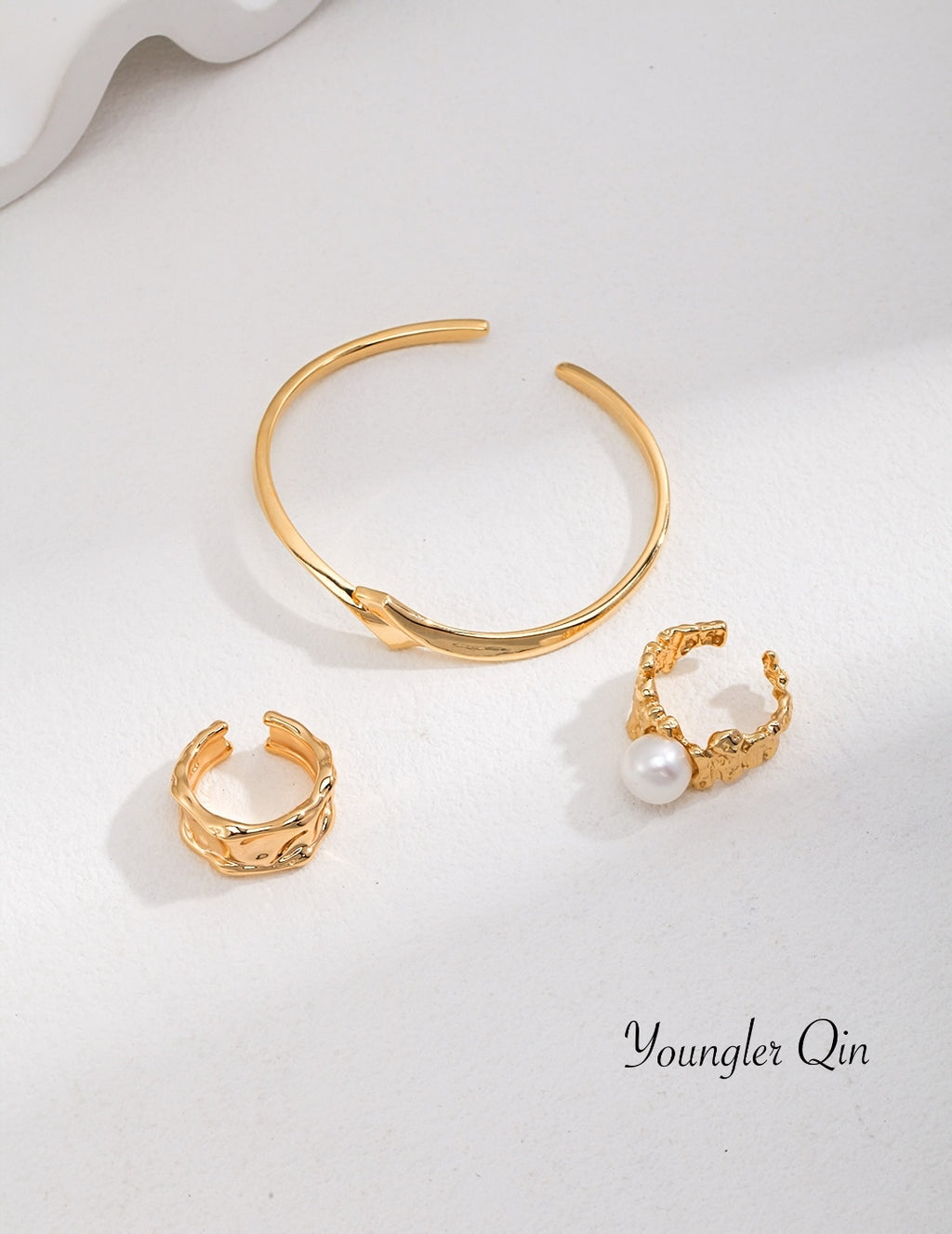 Ripple Open Ring