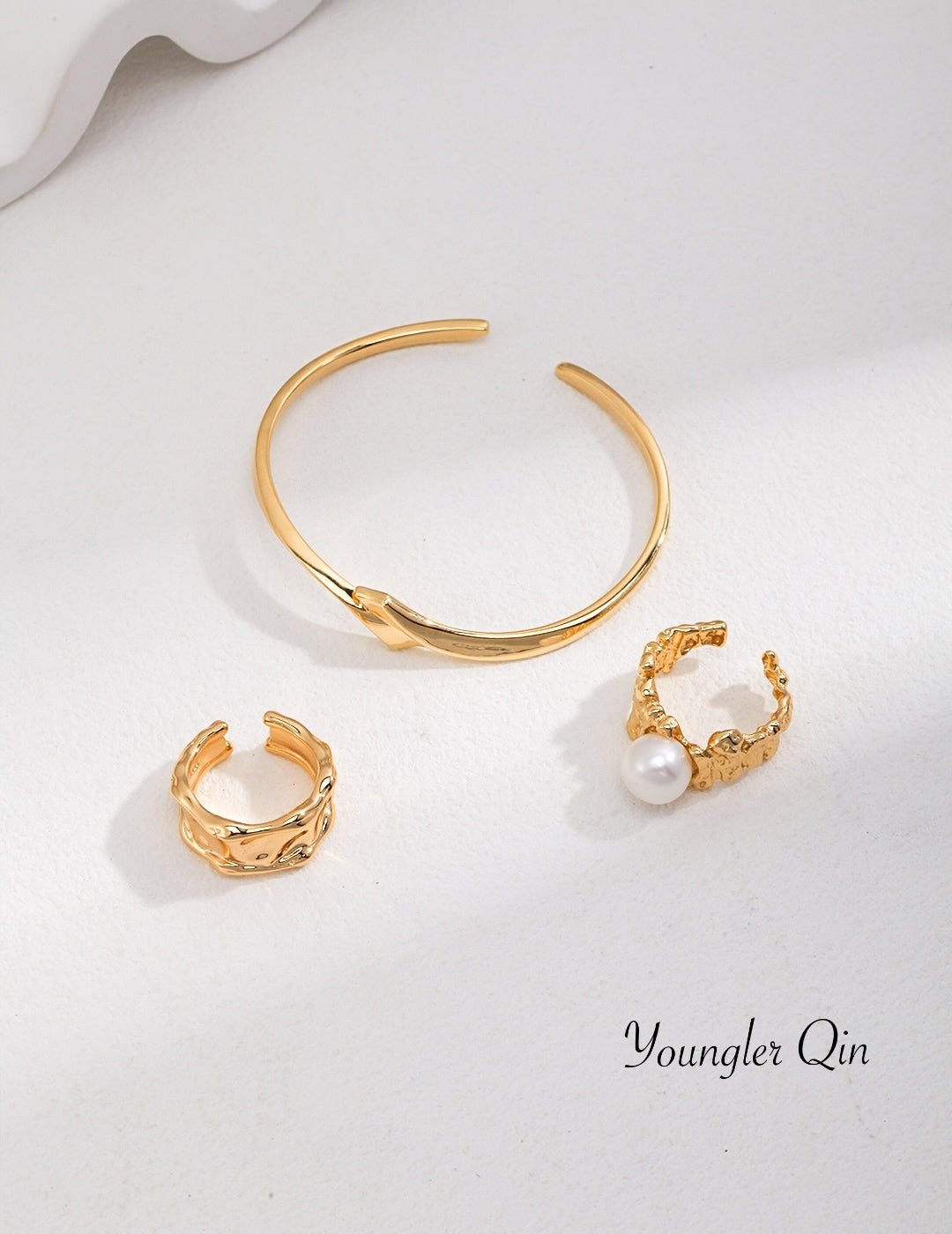Ripple Open Ring