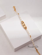 Pearl Charm Bracelet