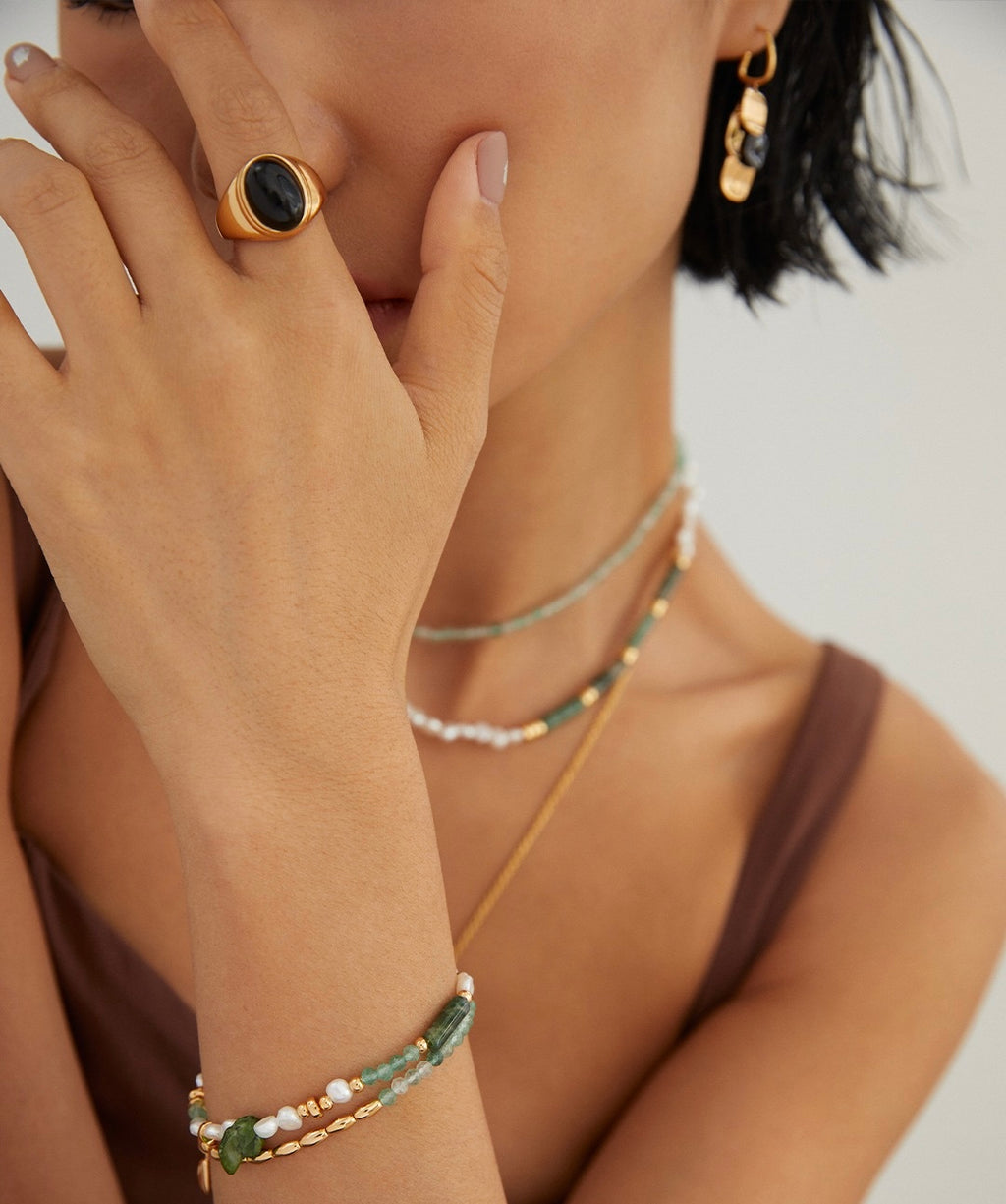 Moss Poem Bracelet